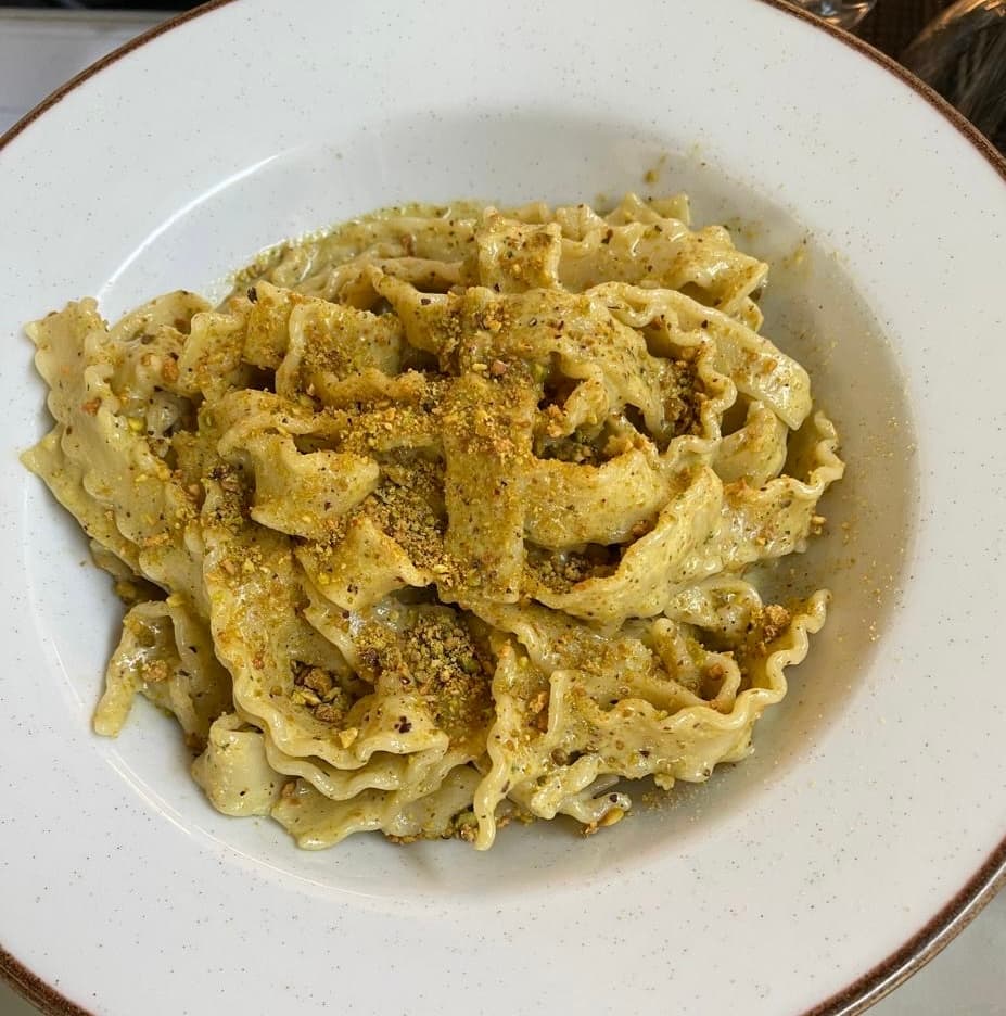 FETTUCCINE PESTO E PISTACCHIO