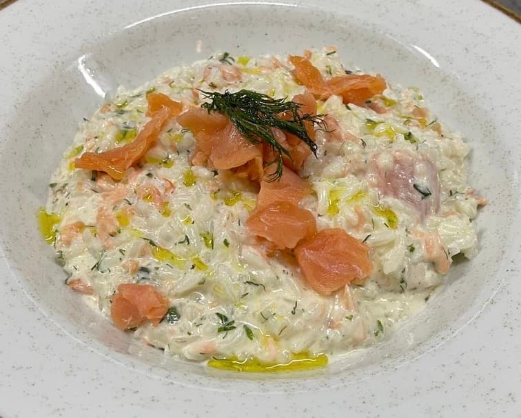 RISOTTO AL SALMONE