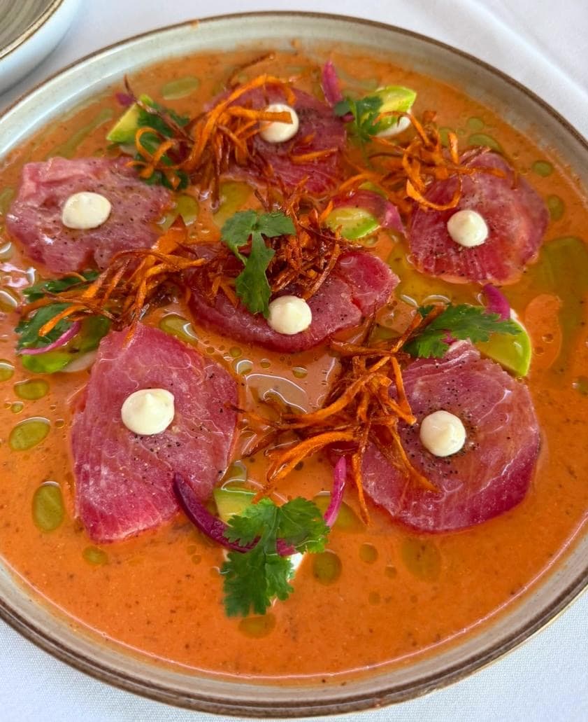 Tiradito de atun