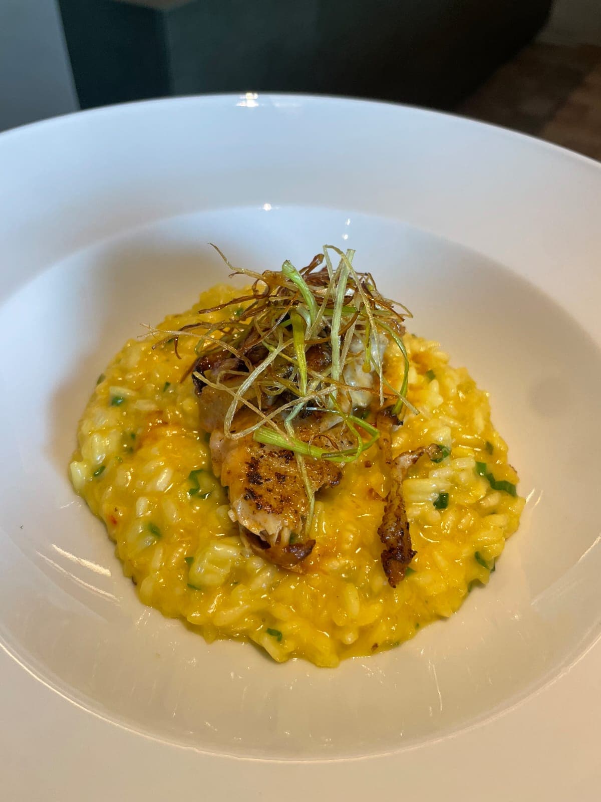 Corvina al ajillo